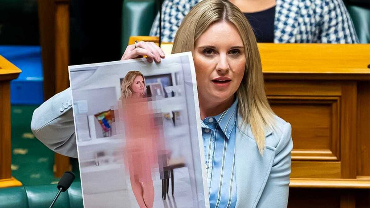 Why This New Zealand Mp Showed Nude Image of Herself in Parliament