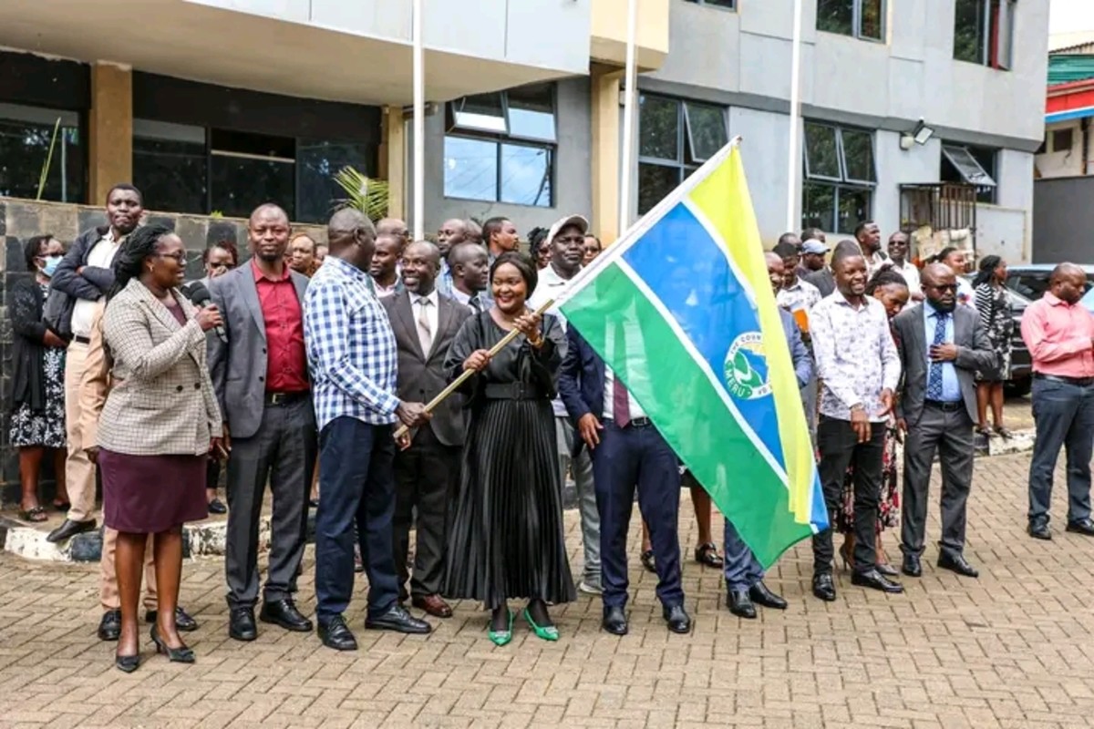 Meru Deputy Governor Lindah Kiome, flags off KSh 60 million drugs