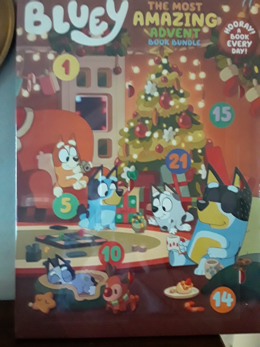 Favorite Character Bluey's Christmas Books for Holiday Reading