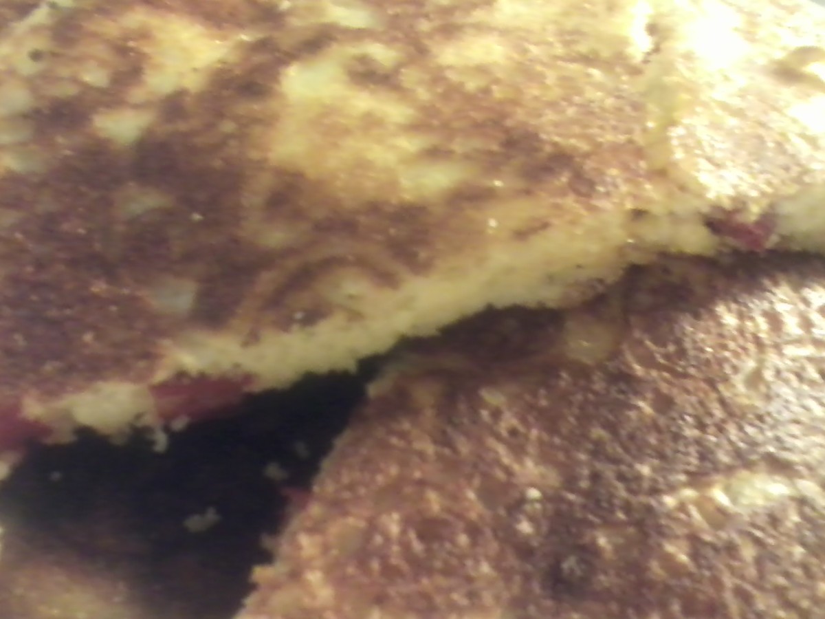 Jalapeno Cheddar Cheese Pan Fried Cornbread