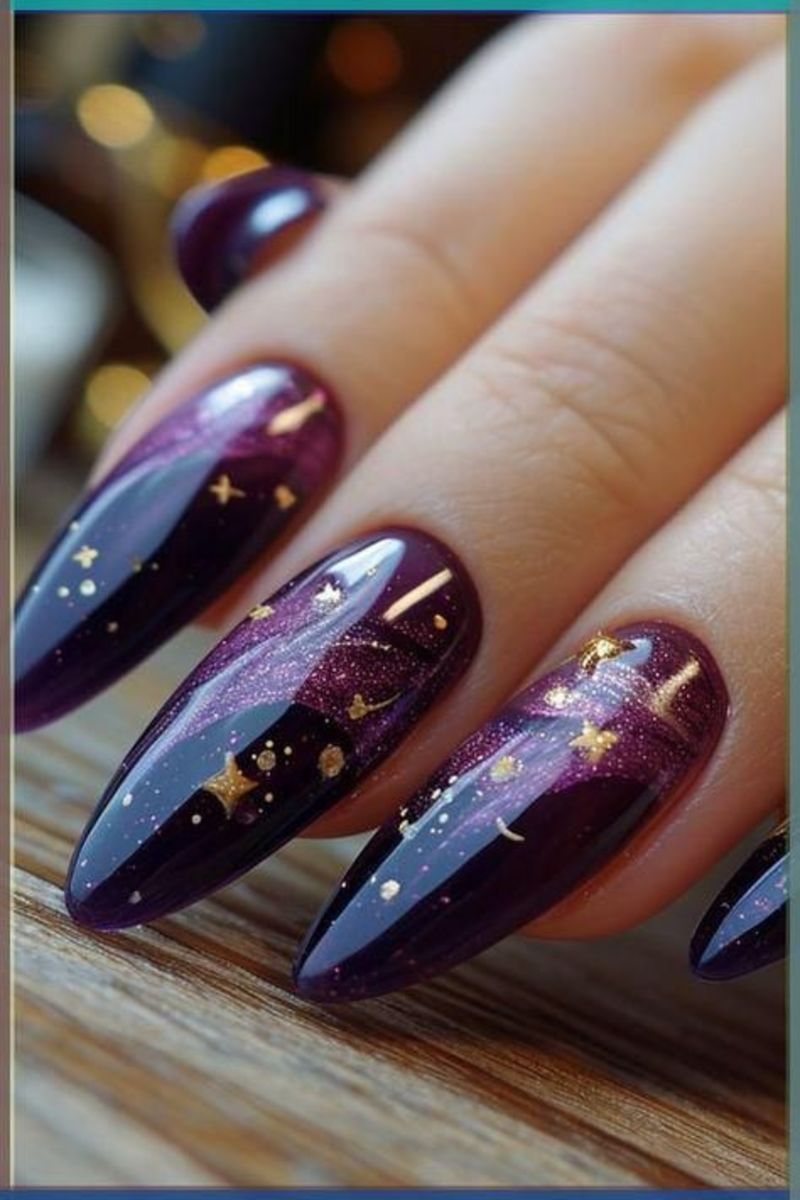 20+ Stunning New Years Eve Nail Art Ideas and Designs   HubPages