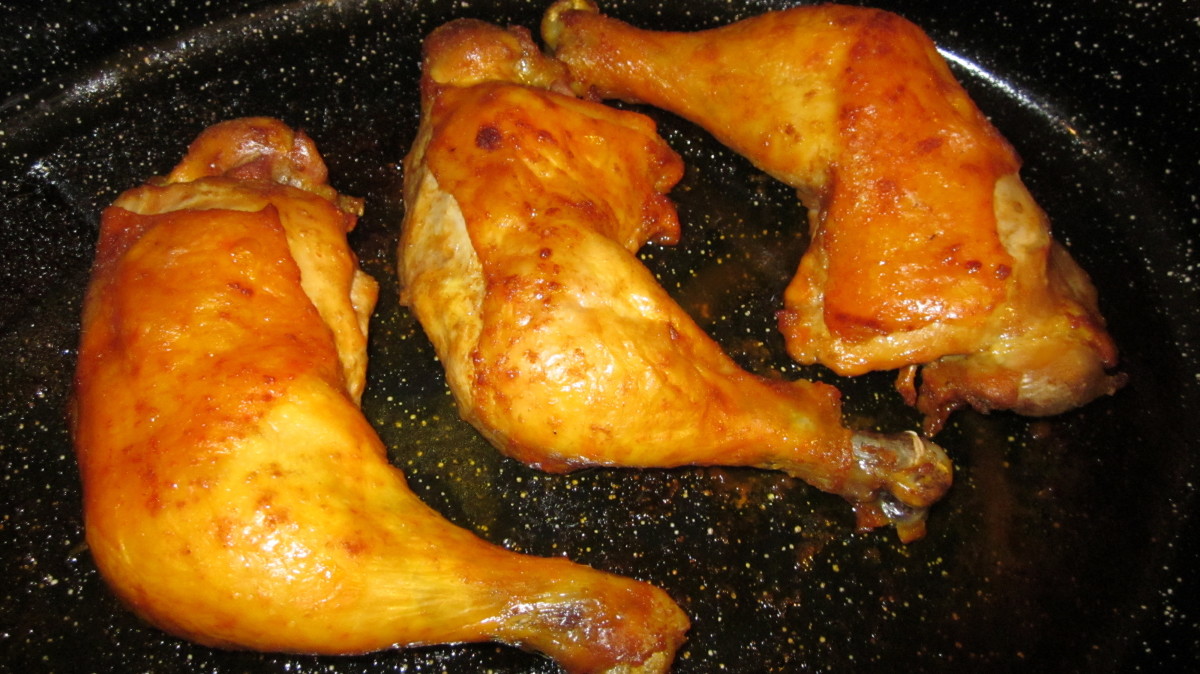 How to Roast Chicken Legs With No Antibiotics