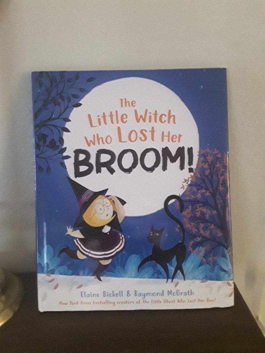 Not So Scary Halloween Witch Loses Her Broom in Fun Read Picture Book