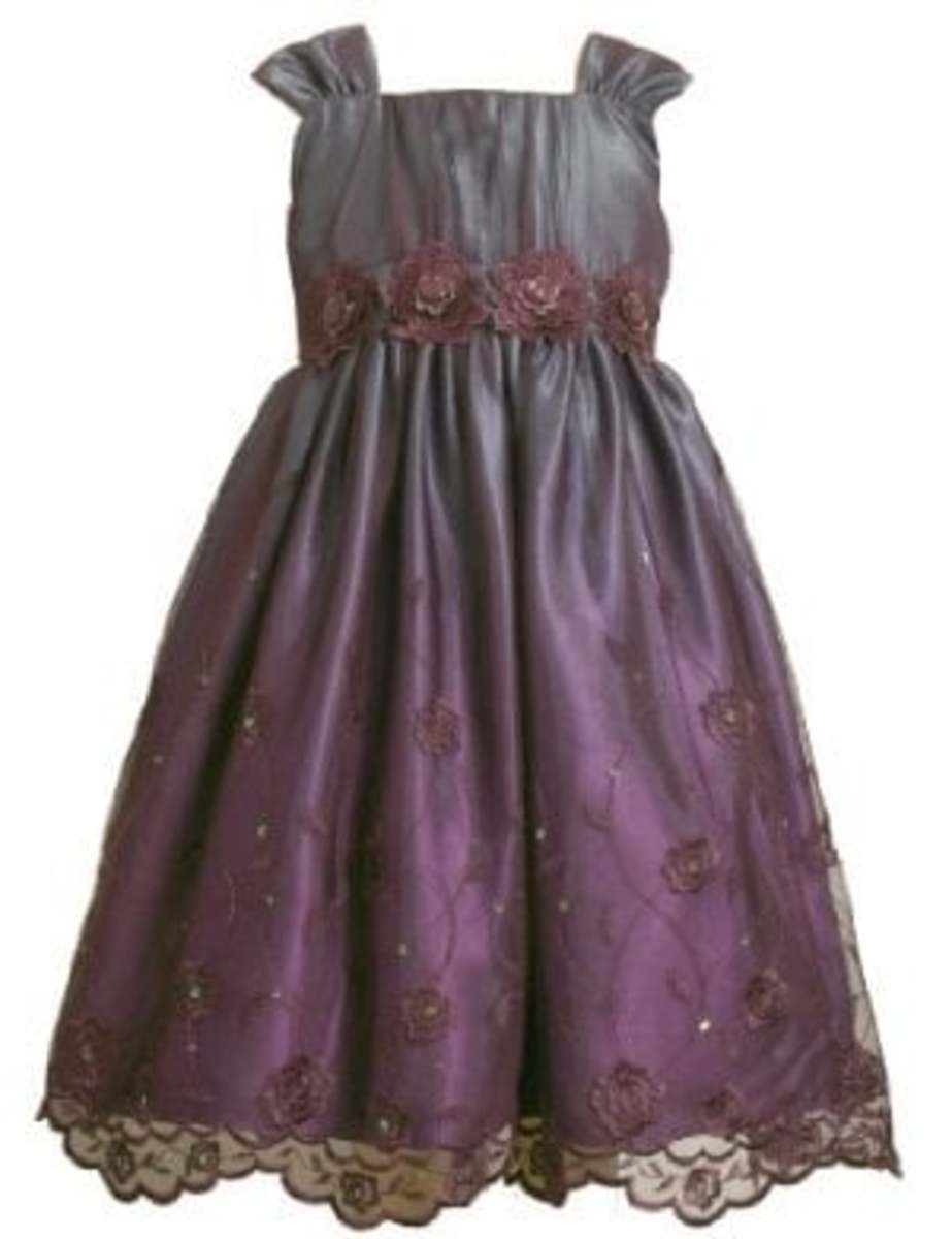 sachin and babi light blue dress Bonnie Jean Big Girls Embroidered to Tulle Communion Dress with Jacket -  Baby Clothing - Free Shipping main image 1