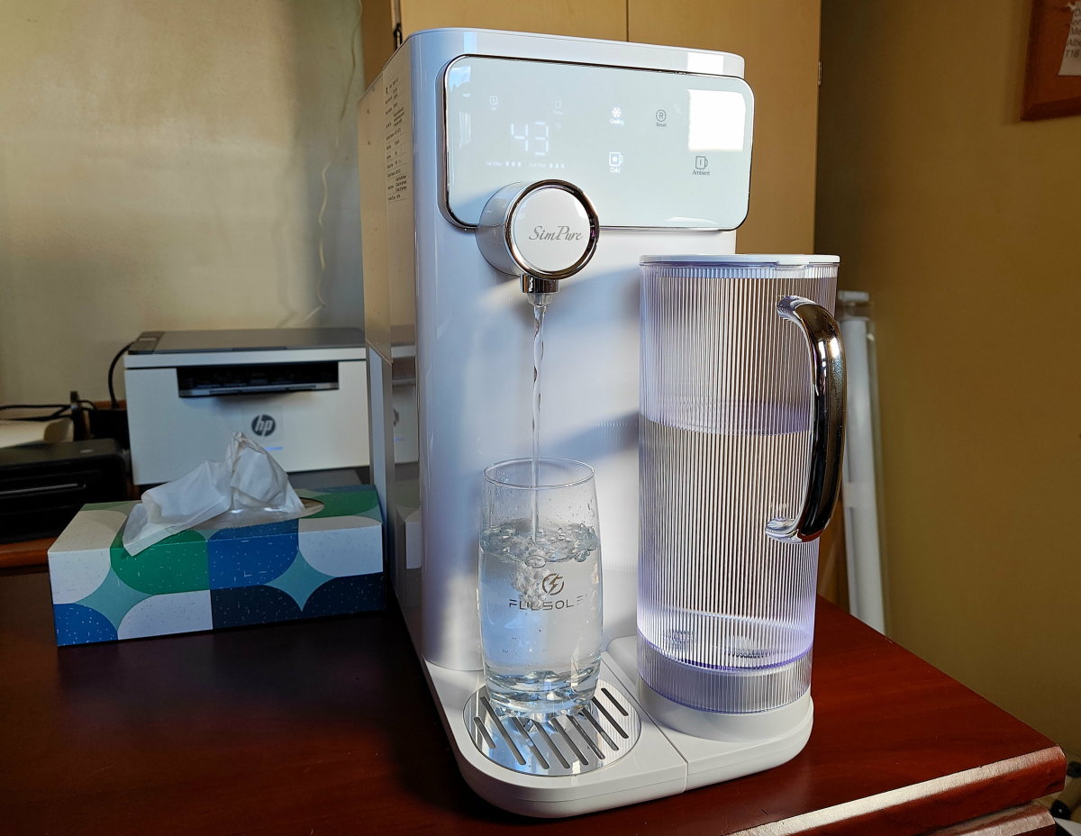 Review of the SimPure Y10C Cold Water Countertop Water Filter System