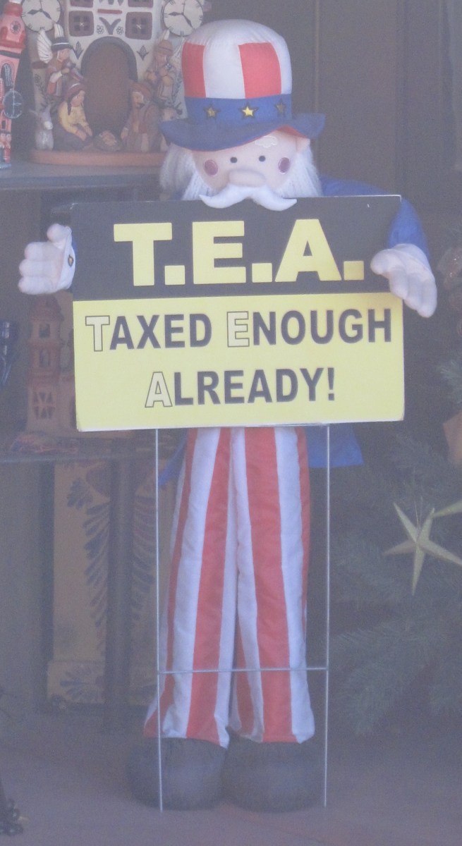 TEA Party Movement - "Taxed Enough Already" TEA Party Movement - "Taxed Enough Already"
