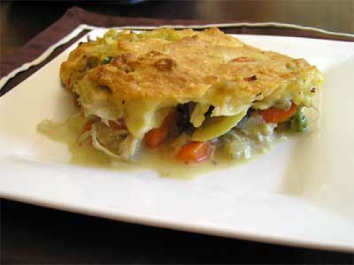 Easy Recipes - Chicken Pot Pies