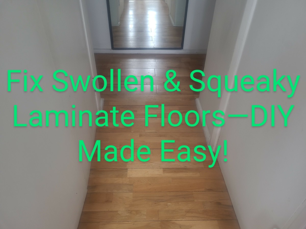 How to Fix Swollen, Squeaky Laminate Flooring: A Diy Solution That Works