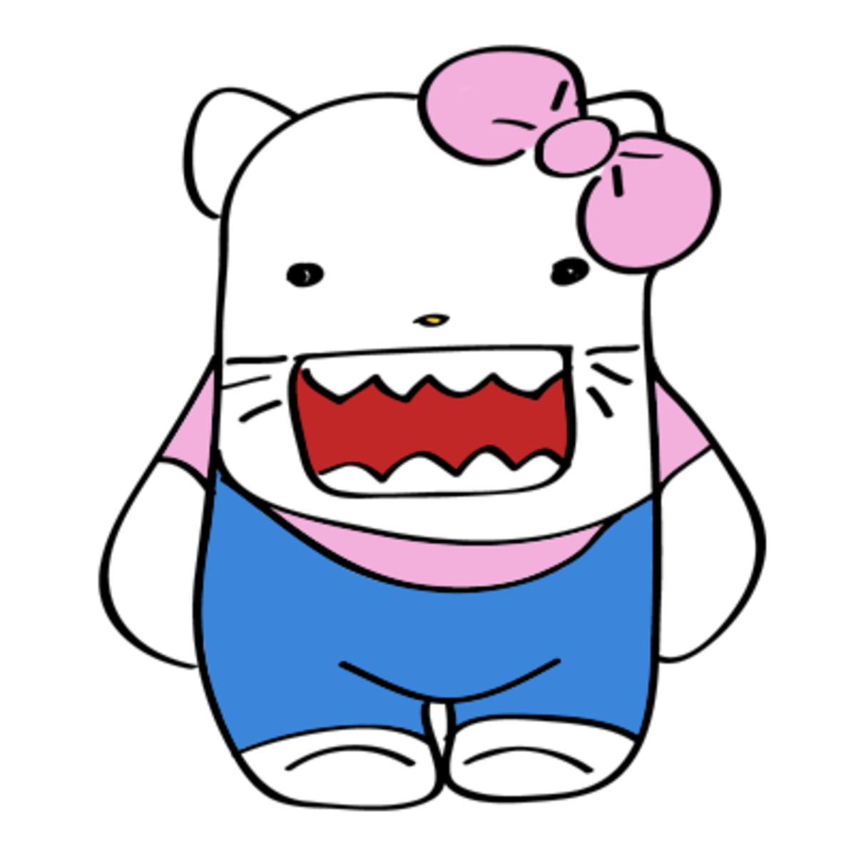 How to Draw Domo, the NHK Mascot