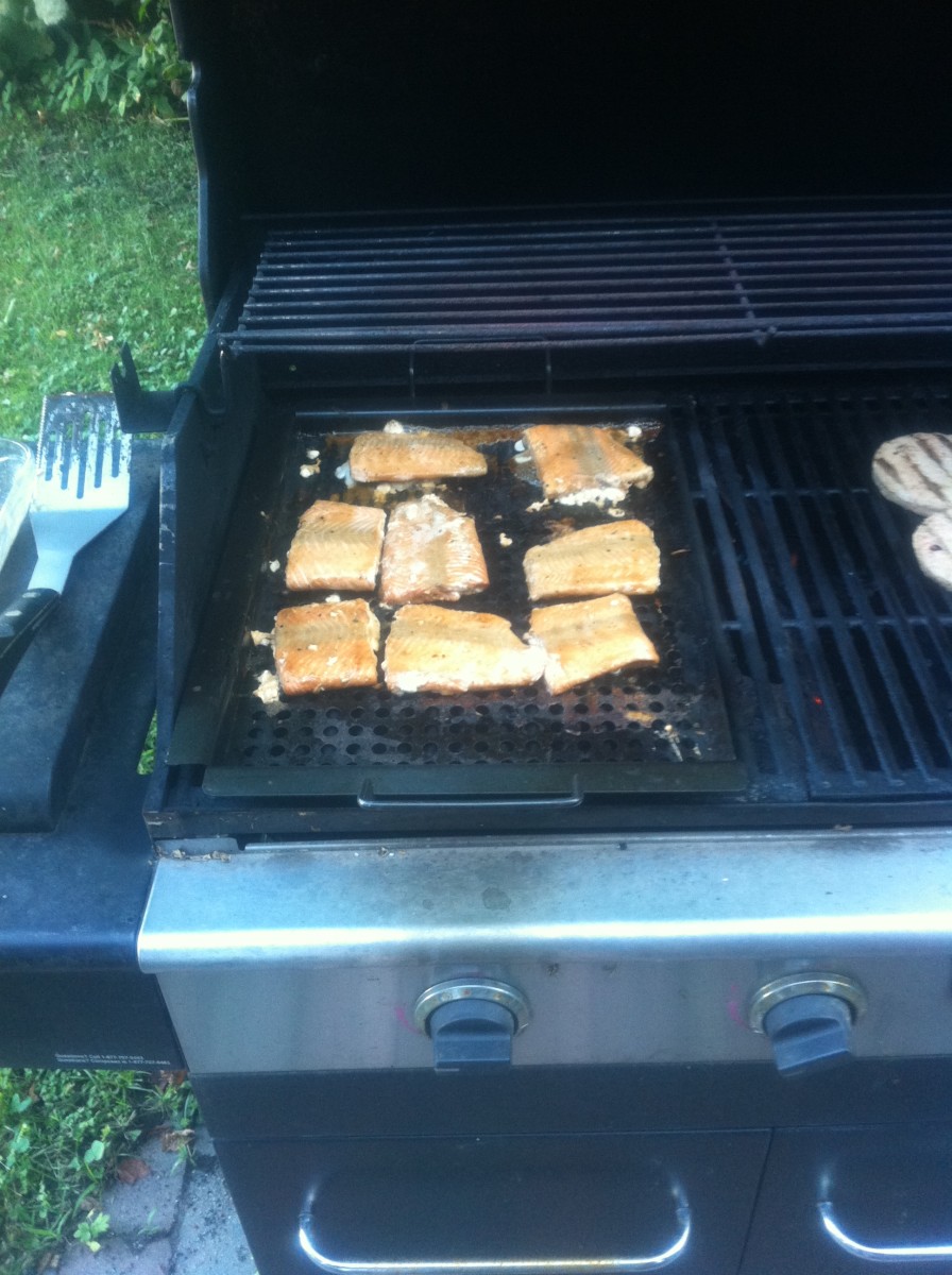 Salmon Marinated And Grilled