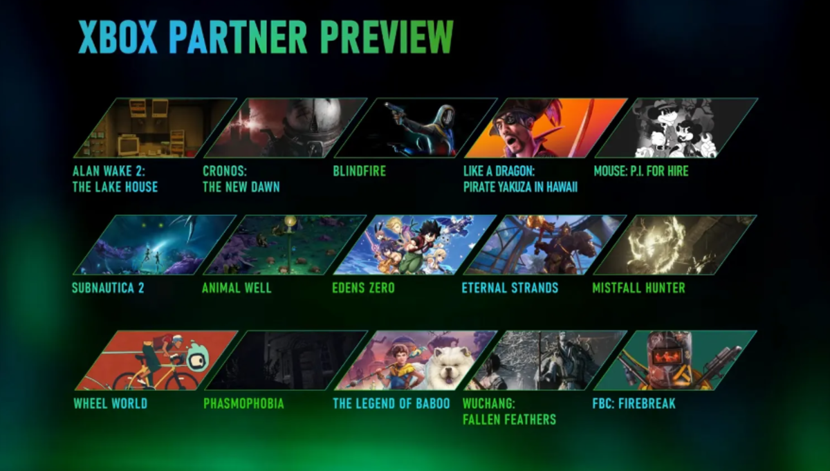 New Game Pass Titles – Xbox Partner Preview 2024 Rundown