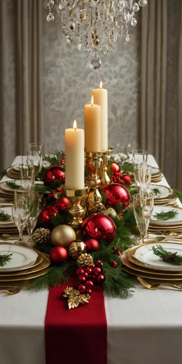 20+ Stunning Christmas Tablescape Settings and Decorating Ideas - HubPages