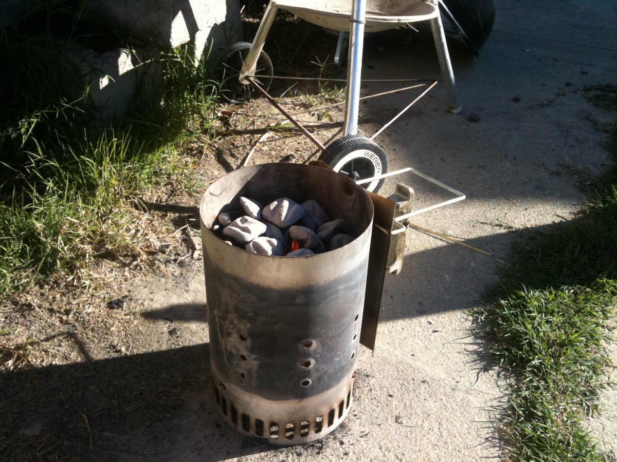 Use a charcoal chimney to prepare your coals.