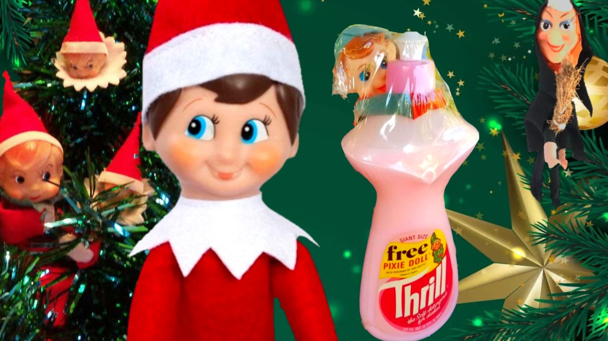 Elf Dolls Before Elf on the Shelf