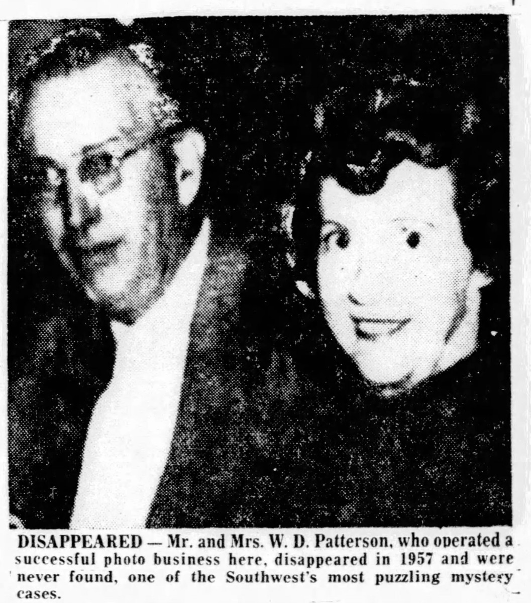 An El Paso Mystery: The 1957 Disappearance of William and Margaret ...