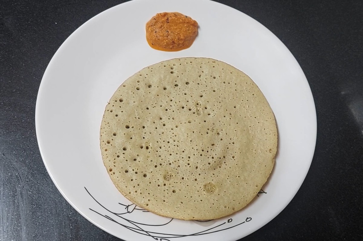 Foxtail Millet Dosa or Navane Dose