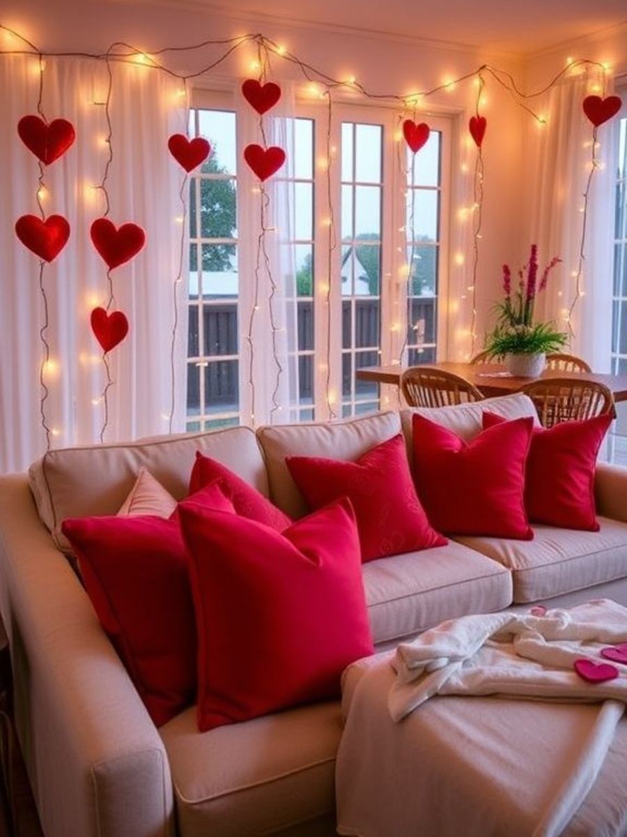 40+ Super Romantic Valentines Decorations on a Budget