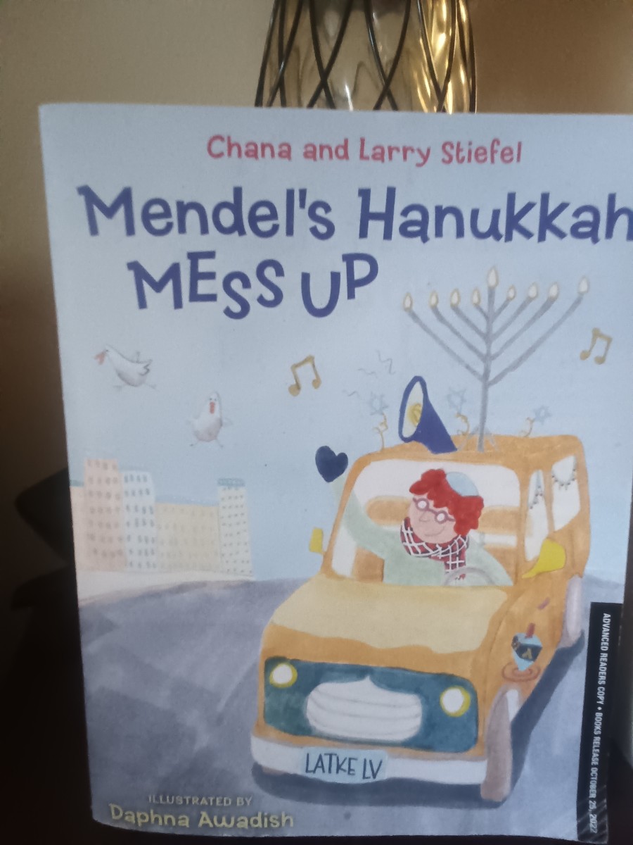 A Joyful Hanukkah After All the Mistakes in Fun Picture Book for the Holiday