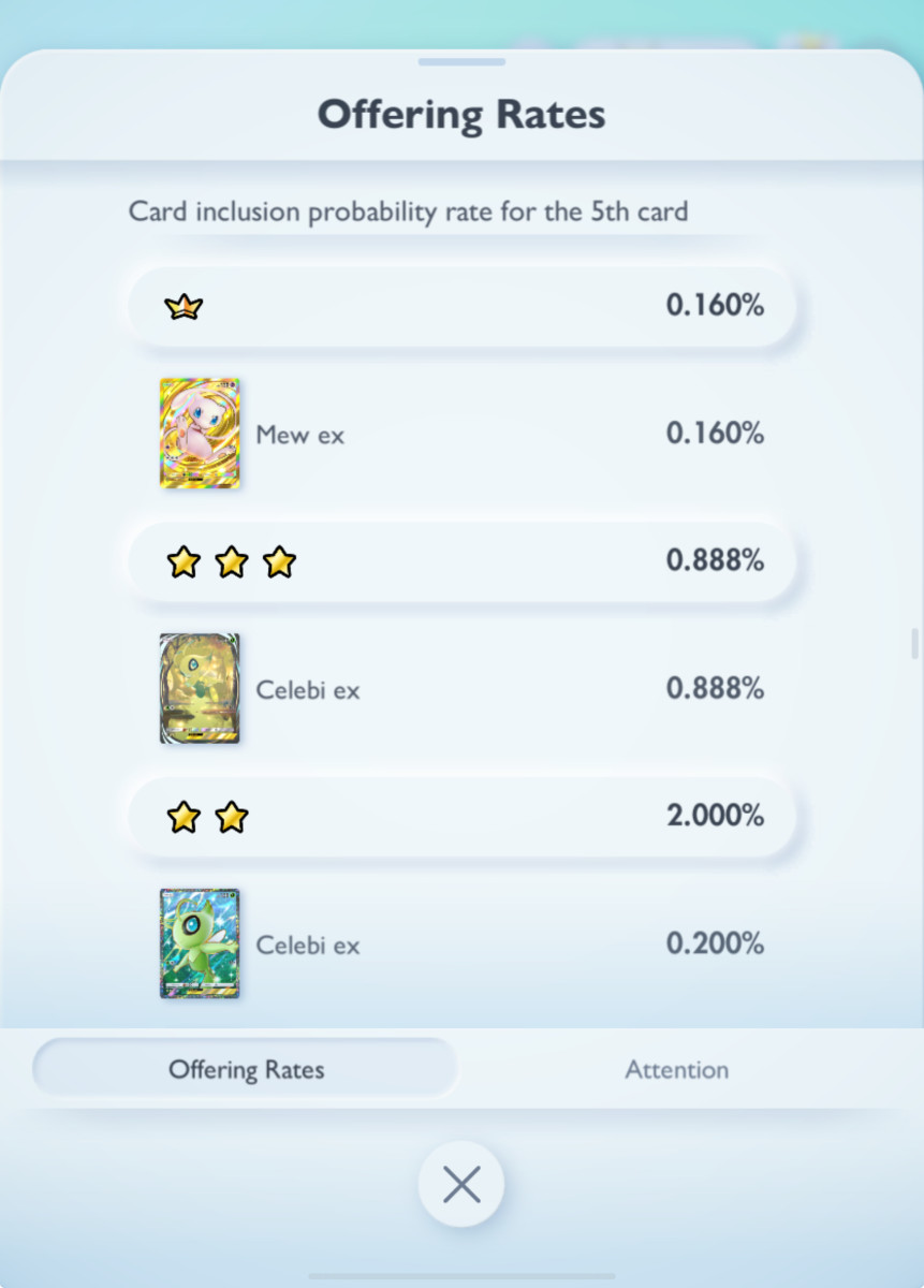 Pokmon Tcg Pocket Rarest Cards and How to Get Them. Guide For Beginners - HubPages Pokmon Tcg Pocket Rarest Cards and How to Get Them. Guide For Beginners - HubPages