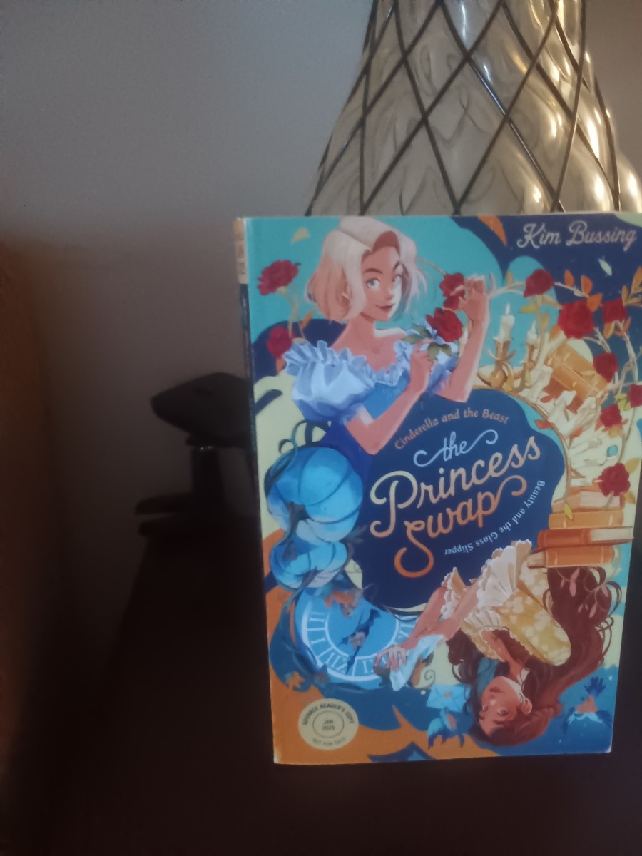 What Happens When Princess Belle and Cinderella Change Places in Page-Turning Chapter Book