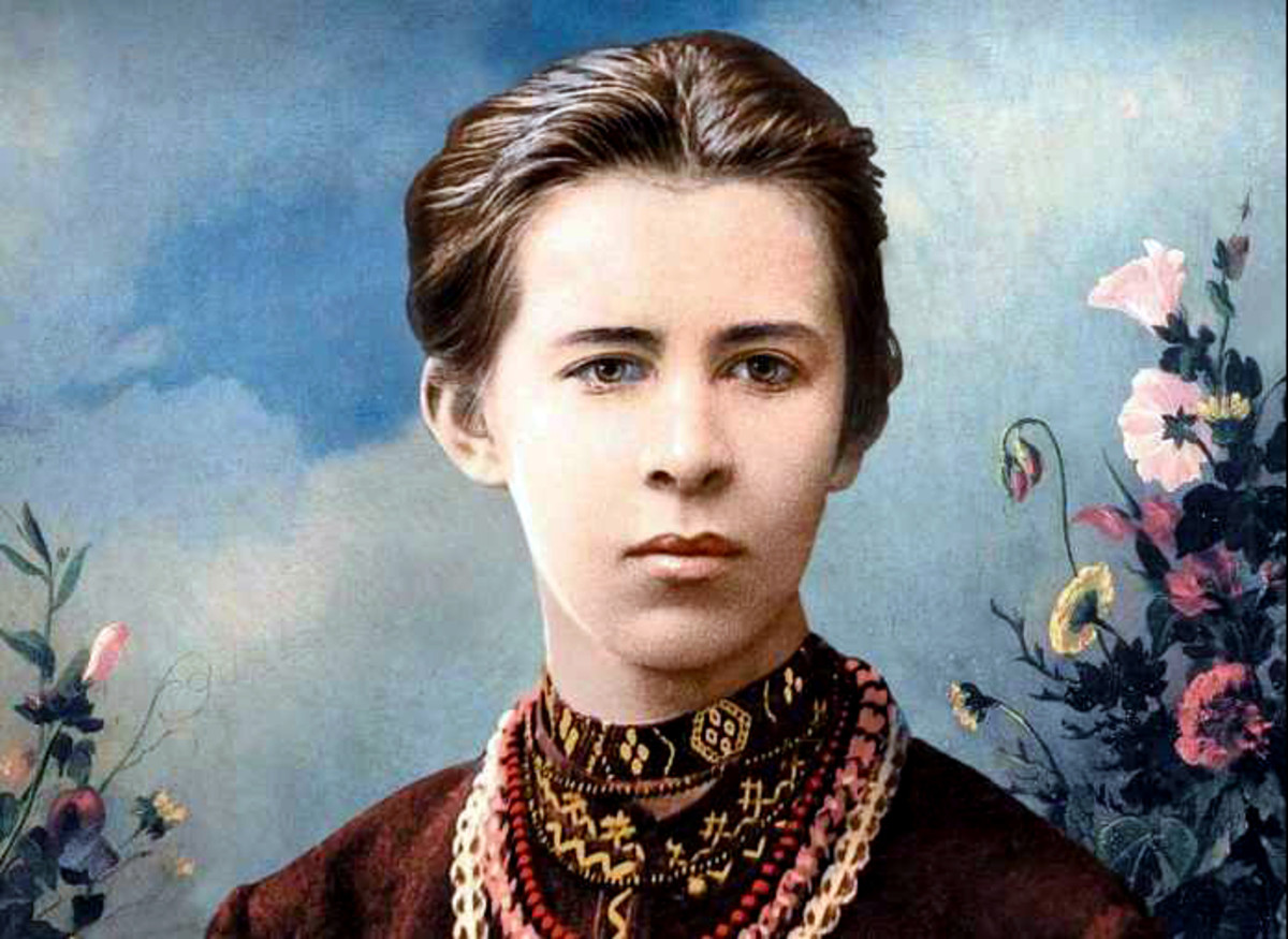 Lesya Ukrainka at Notre Dame d'Ukraine by Oksana Zabuzhko