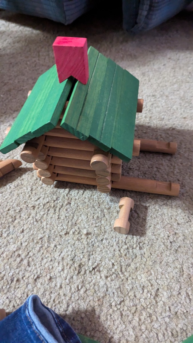 Lincoln Logs - a Toy I Didn't Have as a Kid