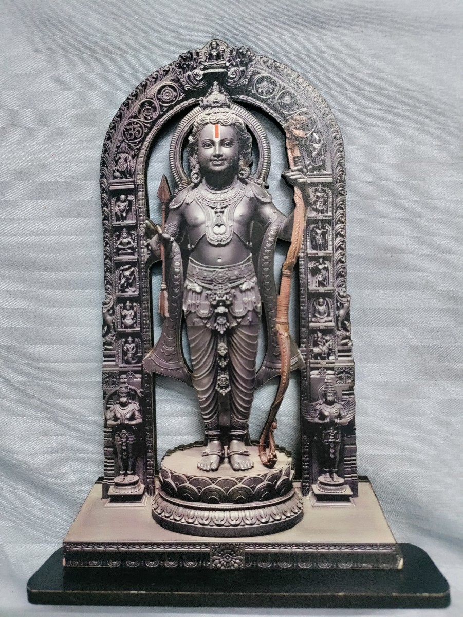 Lord Rama without a Bow & arrows : Janaki Nath temple, Nandigram ...