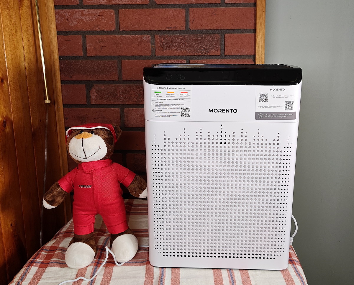 Review of the MORENTO MR5866 WiFi Air Purifier