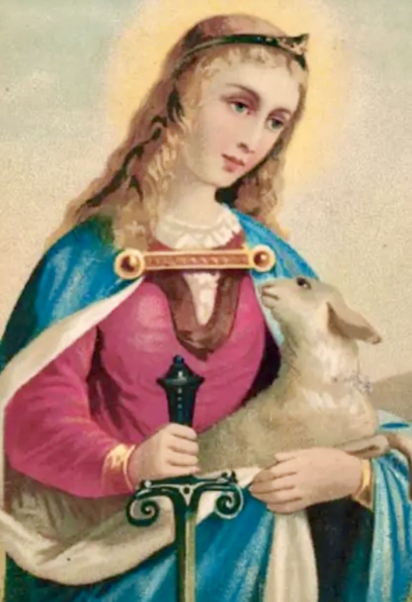 Saint Agnes, Virgin and Martyr