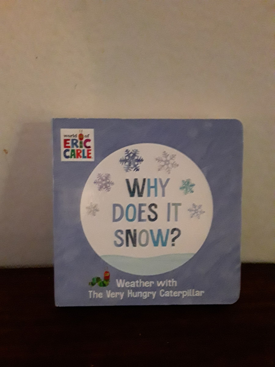 Winter and Valentine's Day with the Very Hungry Caterpillar and Learning About Our Earth in 4 Board Books for Preschool
