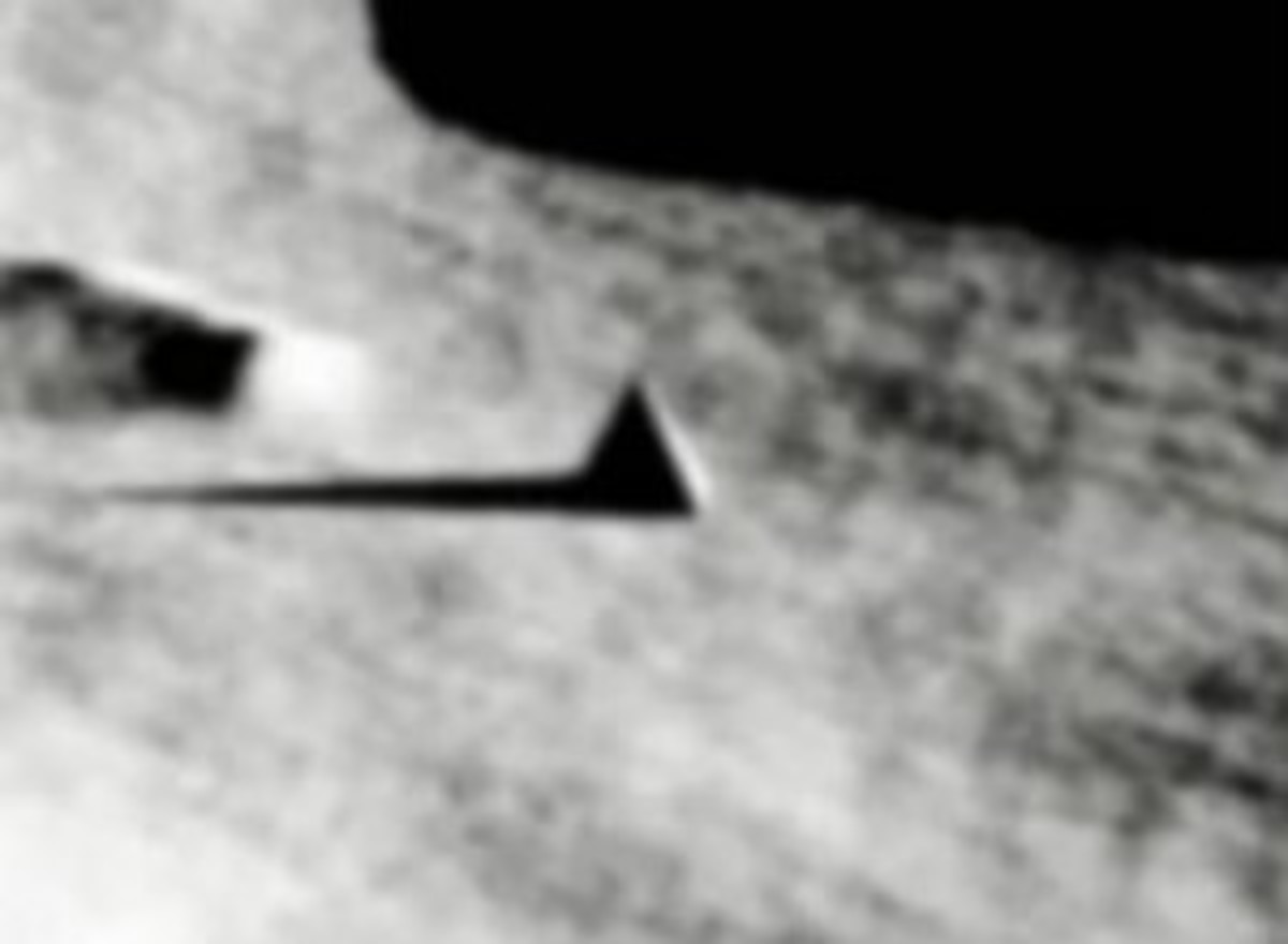 Recently release photos of the Moon seem to show pyramids and artifacts that for years NASA claimed did not exist. Recently release photos of the Moon seem to show pyramids and artifacts that for years NASA claimed did not exist.
