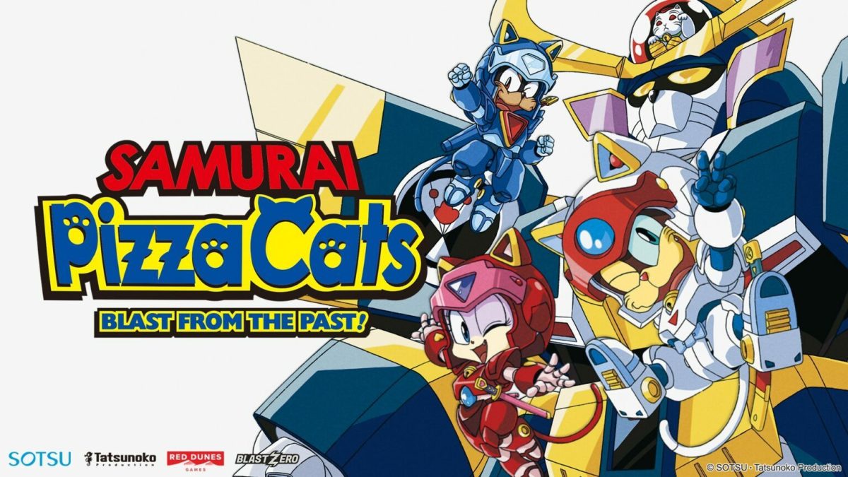 Samurai Pizza Cats Hit Gaming Platforms After Thirty Years