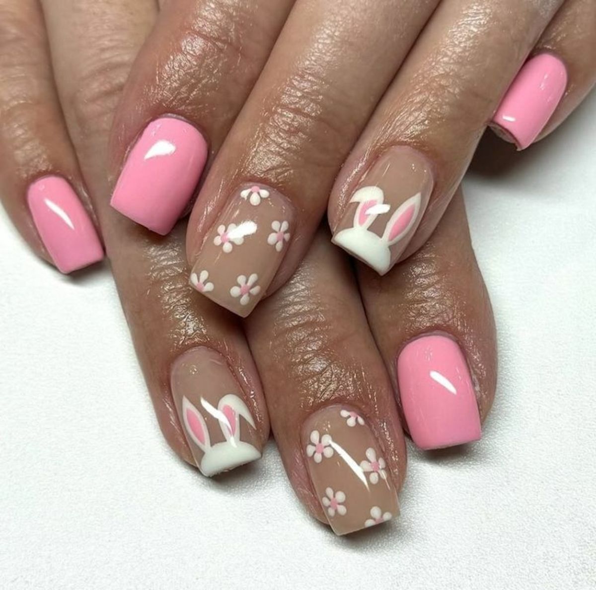 Vibrant Spring Flower Nail Art Ideas