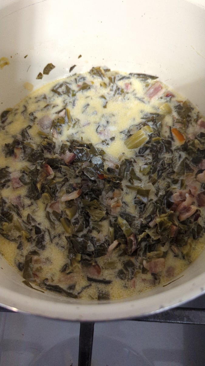 Creamed Collard Greens